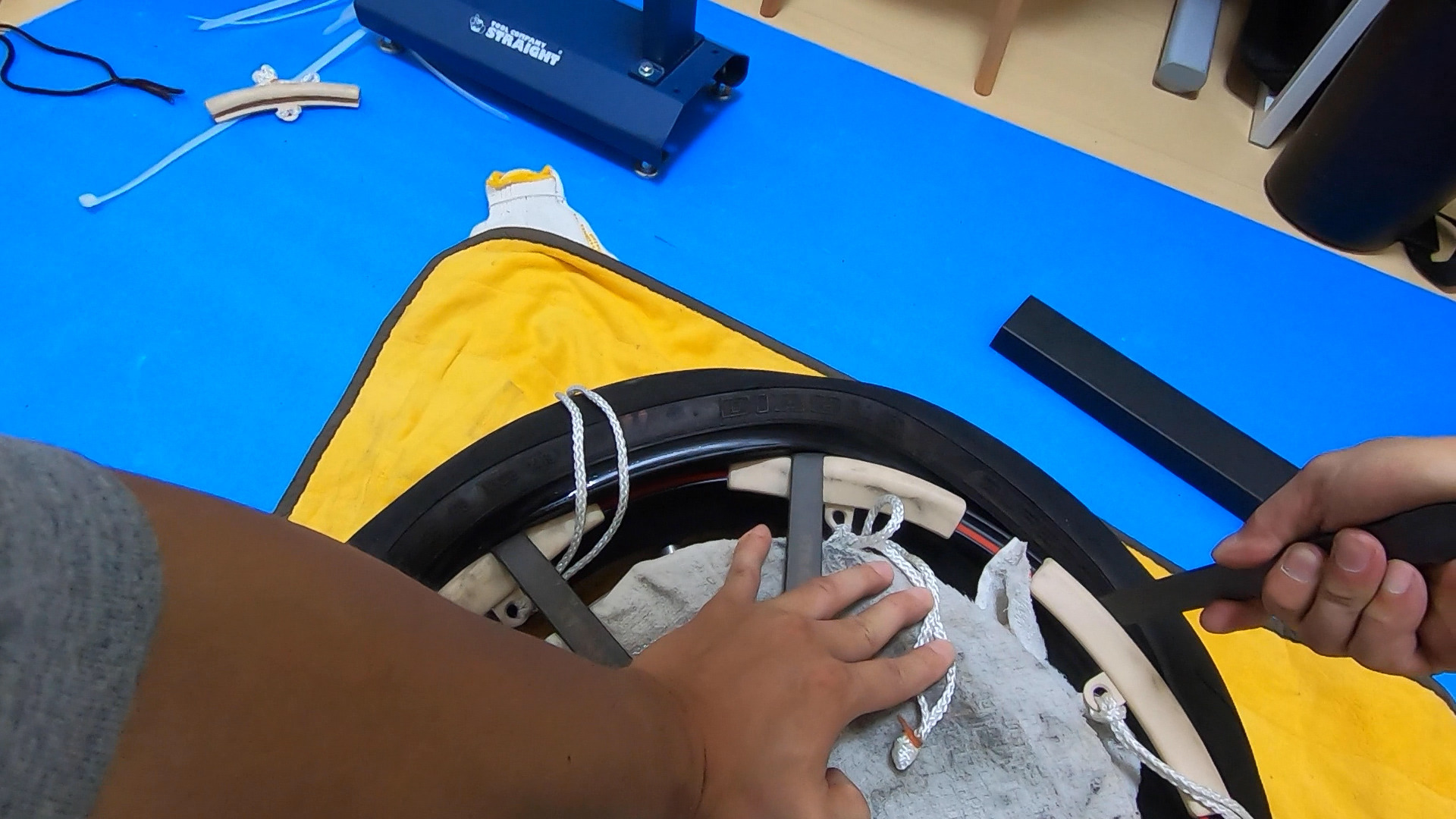 Diyで節約 手組みでpanigaleのタイヤを脱着する方法 Tomnakブログ